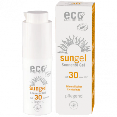 Sonnengel Gesicht transparent LSF30 eco cosmetics (30ml)